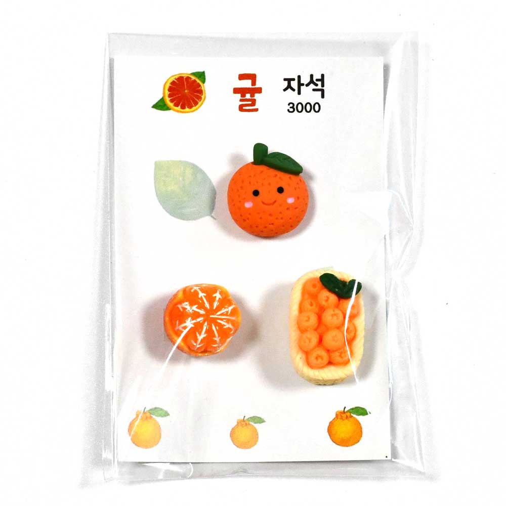 제주도 귤 자석 - 이미지 2